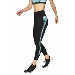 Athleta Marble Precision 7/8 Tight Legging in‎ Black/Abyss Small Tall 158849